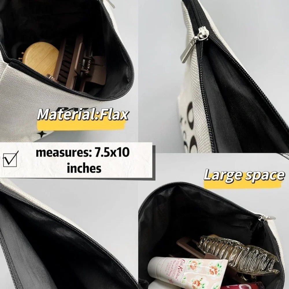 Makeup Bag Dog Kisses Fix Everything